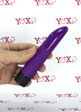 Omaggio Nyly - Mini vibratore classico viola 13,5 x 2,5 cm.