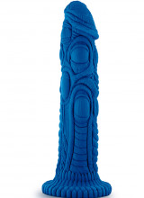 Draken - Dildo di Drago con Aggancio Universale 19,9 x 4,5 cm. Blu