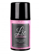 Lic-o-licous Crema Orale per Deepthroat Gola Profonda allo Zucchero Filato 50 ml.