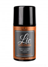 Lic-o-licous Crema Orale per Deepthroat Gola Profonda al Caramello Salato 50 ml.