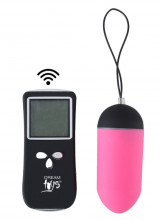 Ovetto Vibrante Wireless in ABS Privo di Ftalati 8 x 3,2 cm. Rosa