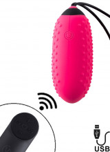 Ovetto Vibrante G4 in Silicone Fucsia Ricaricabile con USB