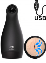 Airturn 3 - Effetto Mungitrice Vagina Masturbatore Maschile in Silicone Ricaricabile USB