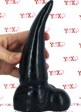 Fox - Fallo Gigante di Volpe 22 x 6,5 cm. Nero