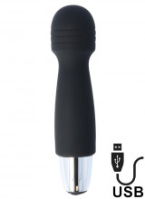 Mini Massaggiatore in Silicone Vibrante 12,5 x 2,9 cm Ricaricabile con USB