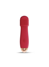 Vibratore Nesta in Silicone 11,5 x 3 cm Ricaricabile con USB Rosso