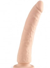 Dildo Realistico in Puro Silicone E11 19 x 3,5 cm con Ventosa Carne