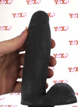 Sex Lure - Fallo Realistico Morbido e Flessibile 15,5 x 3,8 cm. Africano
