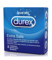 Profilattici Durex Extra Safe EXTRA SICURO - 3 Pezzi