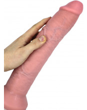 KING COCK - Fallo Ultra Realistico color Pelle 33 x 6,5 cm. - Alta Qualita MADE in USA