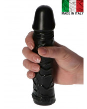 Fallo realistico Made in Italy nero 18 x 4,5 cm.
