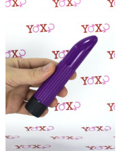 Omaggio Nyly - Mini vibratore classico viola 13,5 x 2,5 cm.