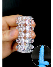Omaggio GUAINA FALLICA "TOYJOY POWER STRETCHY" - TRASPARENTE