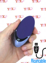 Purple Pleasure Stimolatore per Clitoride in Silicone Viola Ricaricabile USB