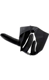 Yoxo Sexy Shop - Slip con 3 Falli in LATEX (1 esterno ed 2 interni) Taglie Small Medium e Large