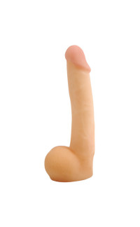 Yoxo Sexy Shop - Fallo Ultra Realistico in Cyberskin® con Testicoli 18 X 2 cm. MADE IN USA