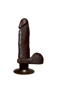 Yoxo Sexy Shop - Doc Johnson Realistic Cock 6 Vibratore Ultra Realistico Africano in UR3 18 X 4 cm.
