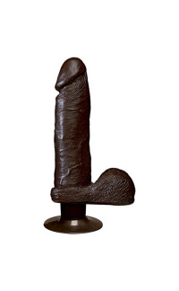 Yoxo Sexy Shop - Realistic Cock 8 Vibratore Ultra Realistico Africano in UR3 20 X 5 cm.