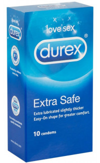 Yoxo Sexy Shop - Profilattici Durex Extra Safe EXTRA SICURO - 10 Pezzi