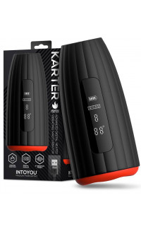 Yoxo Sexy Shop - Masturbatore Avanzato Karter con Vibrazione, Riscaldamento Ricaricabile USB