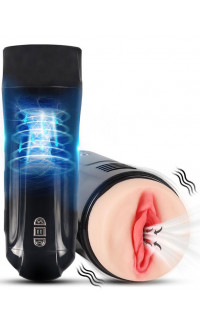 Yoxo Sexy Shop - Masturbatore Automatico Truda con Vibrazione e Aspirazione Ricaricabile USB