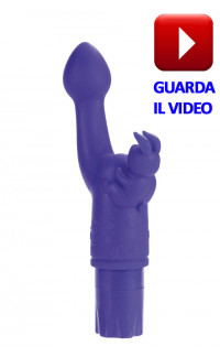 Yoxo Sexy Shop - Vibratore Punto G e Stimolatore Clitoride in Silicone 18 X 3 cm.