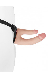 Yoxo Sexy Shop - REALSTUFF Fallo StrapOn piú imbracatura per Doppia Penetrazione a Pecorina