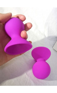 Yoxo Sexy Shop - Potenti Succhia Capezzoli Unisex in Puro Silicone - Fucsia