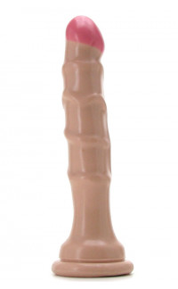 Yoxo Sexy Shop - Doc Johnson Fallo Flessibile con Super Nervature e Ventosa - 17 x 3 cm.