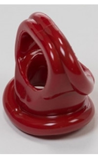 Yoxo Sexy Shop - Sport Fucker Anello per Pene e Testicoli Elastico - Rosso Scuro