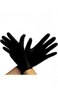 Yoxo Sexy Shop - Guanti Elastici in Lattice Nero per Fisting 100 Pezzi