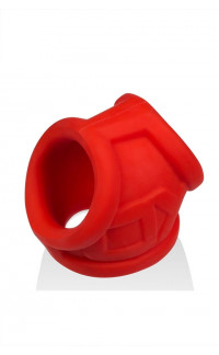 Yoxo Sexy Shop - OXBALLS  - CockSling in Puro Silicone Elastico - Red Ice