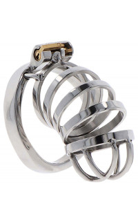 Yoxo Sexy Shop - Cintura di Castità per Uomo Regolabile in Acciaio Inox
