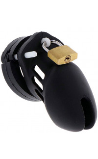 Yoxo Sexy Shop - Cintura di Castità per Uomo in Silicone Nero S
