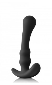 Yoxo Sexy Shop - Cuneo Anale da Passeggio Inya Ace III in Puro Silicone Nero 14 x 2,8 cm.