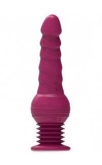 Yoxo Sexy Shop - Vibratore Ultra Potente con Spinta e Ventosa 23,8 x 3,7 cm Ricaricabile USB