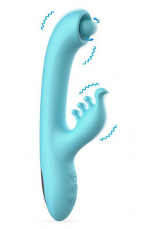 Yoxo Sexy Shop - Vibratore Rabbit Murly con Palla Massaggiante 360° e doppia Vibrazione 22 x 3,6 cm