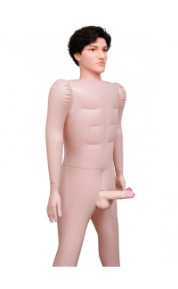 Yoxo Sexy Shop - Bambolo Gonfiabile con Fallo Vibrante 18 x 4 cm.