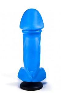 Yoxo Sexy Shop - BULDER Fallo Realistico Gigante Azzurro in Silicone 27 x 7 cm.