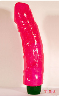 Yoxo Sexy Shop - Vibratore Jelly Multivelocità Morbido e Flessibile - 20 x 5 cm.