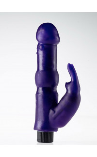 Yoxo Sexy Shop - Vibratore Rabbit Biggi Lustbunny Con Stimolatore Clitoride 19 x 4 cm.