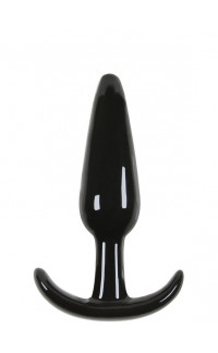 Yoxo Sexy Shop - Cuneo Anale da Passeggio Jelly Runcher 11,5 x 2,5 cm. Nero
