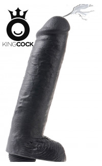 Yoxo Sexy Shop - KING COCK 11 Fallo Ultra Realistico Eiaculante Africano 27 x 6,5 cm. Flacone di Sperma incluso