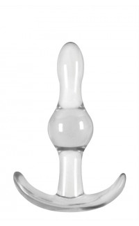 Yoxo Sexy Shop - Cuneo Anale da Passeggio Jelly Trasparente Runcher 10 X 2,5 cm.