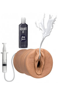 Yoxo Sexy Shop - Vagina con Squirting Masturbatore  in UltraSkin® (include Liquido Squirting)