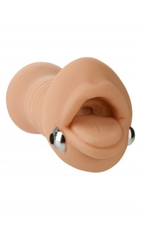 Yoxo Sexy Shop - Masturbatore Bocca Pompinara Vicky in UR3® con Vibrazione