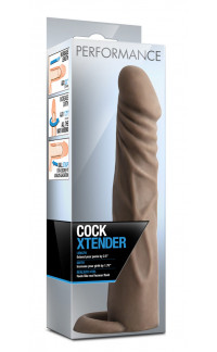 Yoxo Sexy Shop - Guaina Fallica Allunga Pene (+5 cm.) in Cyberskin con Aggancio per Testicoli