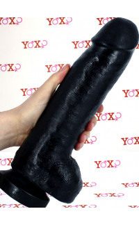 Yoxo Sexy Shop - Super Don - Fallo Realistico Gigante 29 x 7 cm. Nero