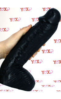 Yoxo Sexy Shop - Super James - Fallo Realistico Gigante 31 x 7,5 cm. Nero