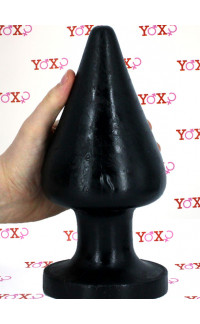 Yoxo Sexy Shop - Mission Blast - Cuneo Anale Gigante 26 x 11,6 cm. Nero